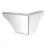 H001-10S foot Colt H = 10cm Silver